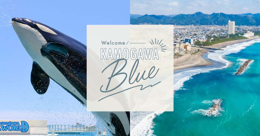 楽天トラベル KAMOGAWA BLUEの公式タイトルビジュアル