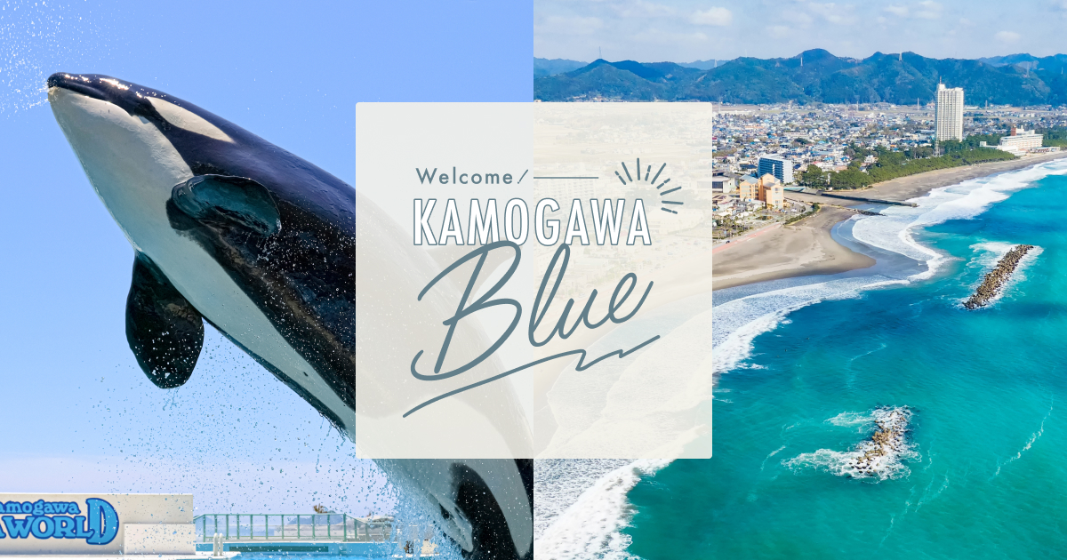 楽天トラベル KAMOGAWA BLUEの公式タイトルビジュアル